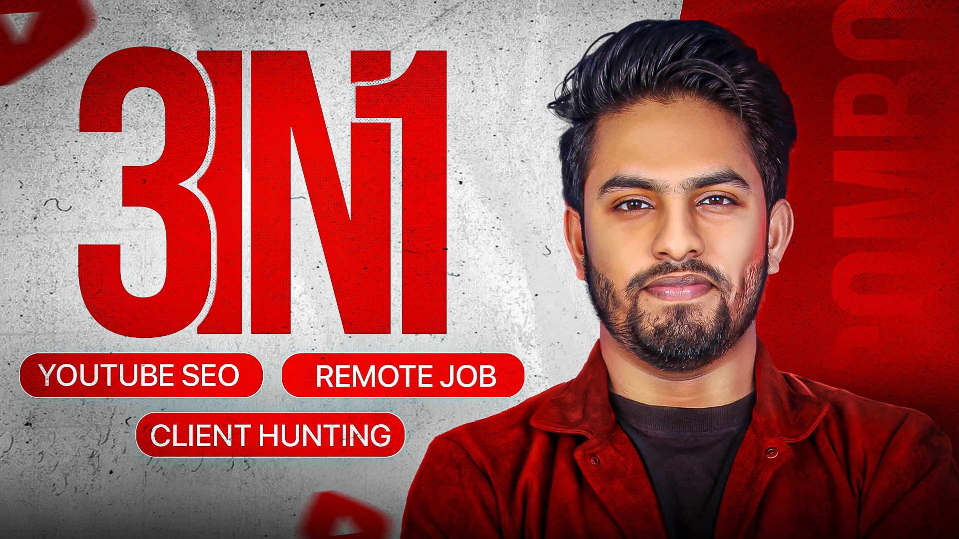 YouTube SEO + Remote Job + Client Hunting: 3 in 1 Combo